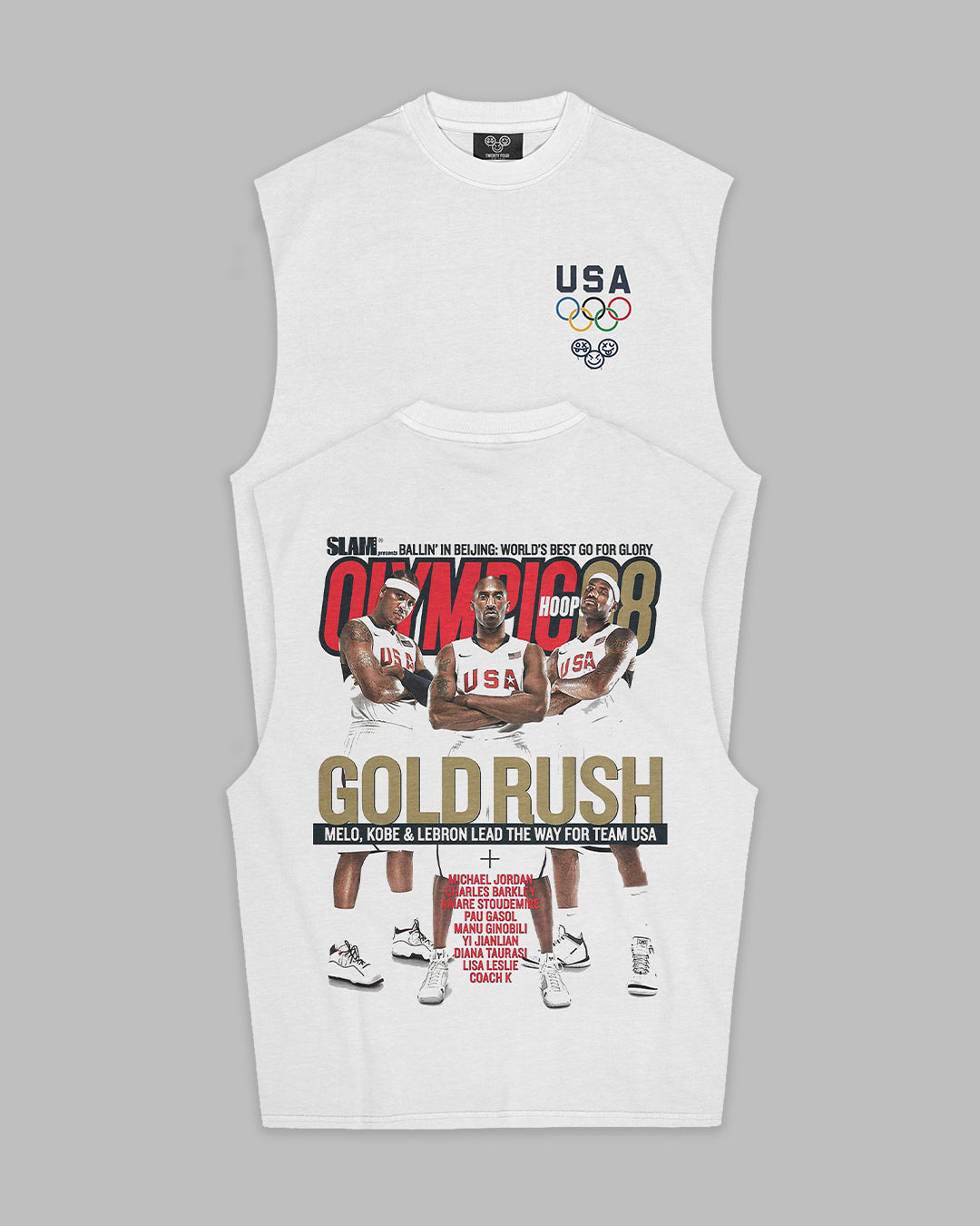 Twenty Four "Gold Rush" Muscle Tee