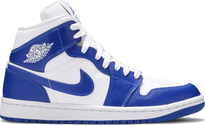 Wmns Air Jordan 1 Mid 'Kentucky Blue' (696)