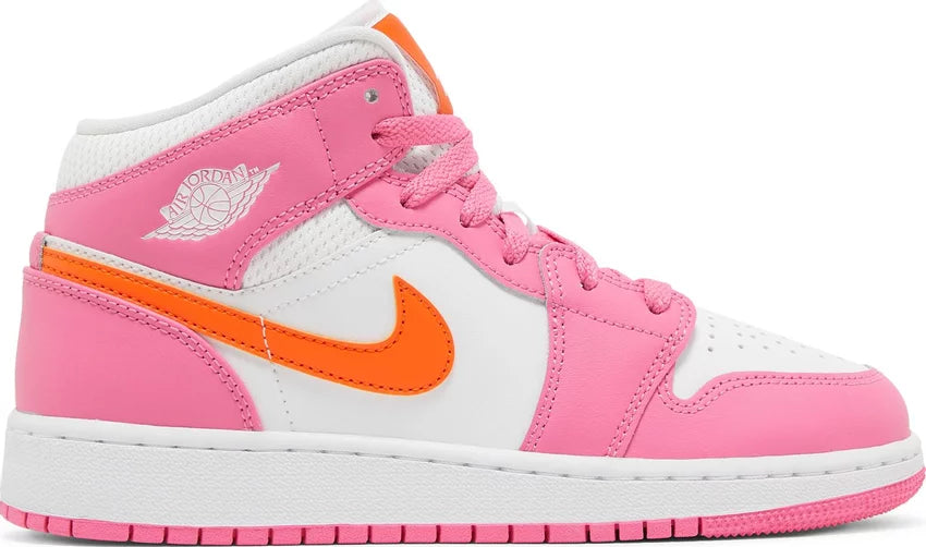 Air Jordan 1 Mid GS 'Pinksicle Orange' (704)