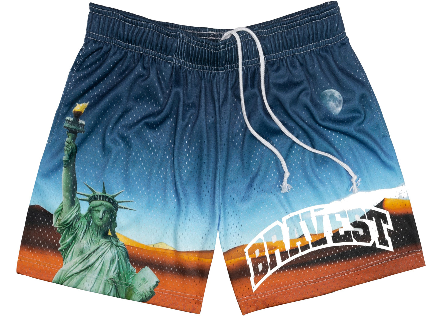 Bravest Studios Statue of Liberty Shorts