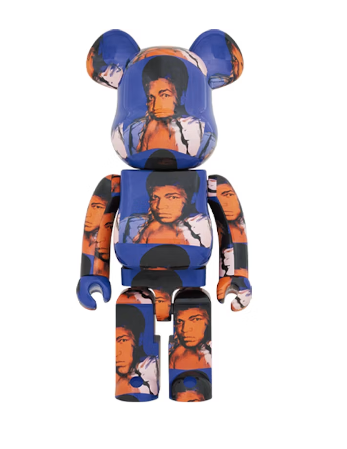 Bearbrick Andy Warhol's Muhammad Ali 1000%