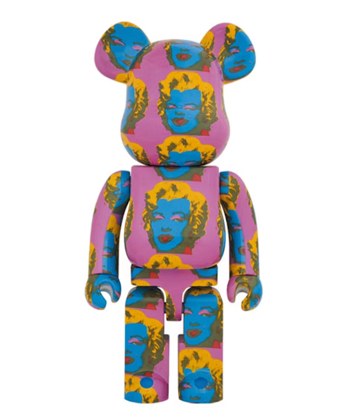 Bearbrick Andy Warhol Marilyn Monroe #2 1000%
