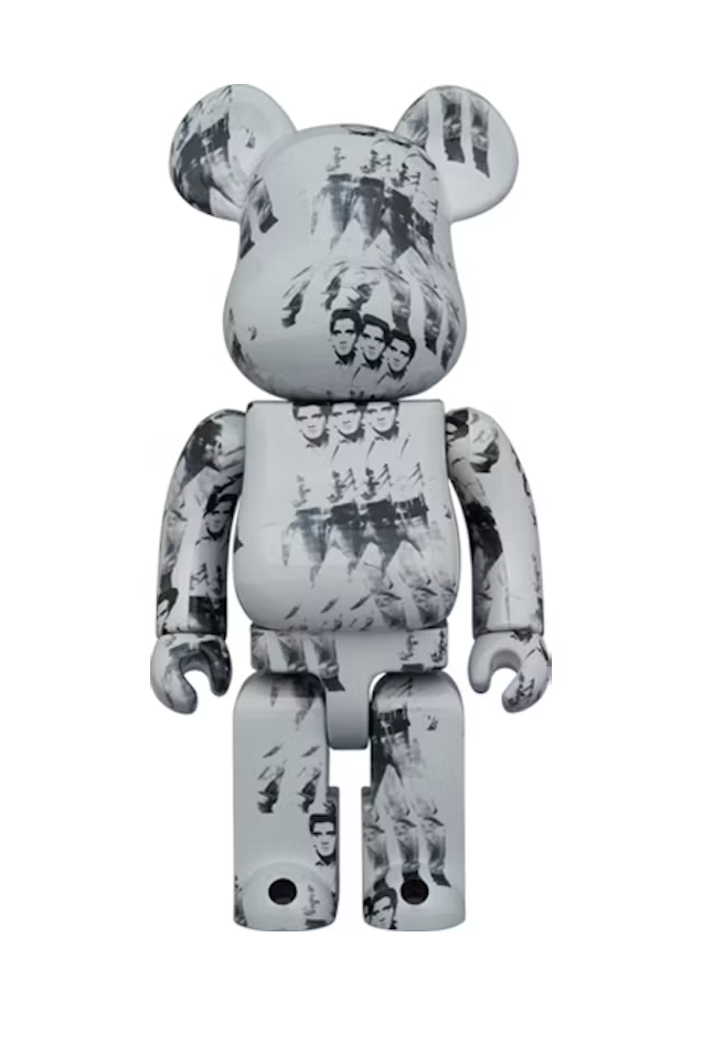 Bearbrick Andy Warhol's Elvis Presley