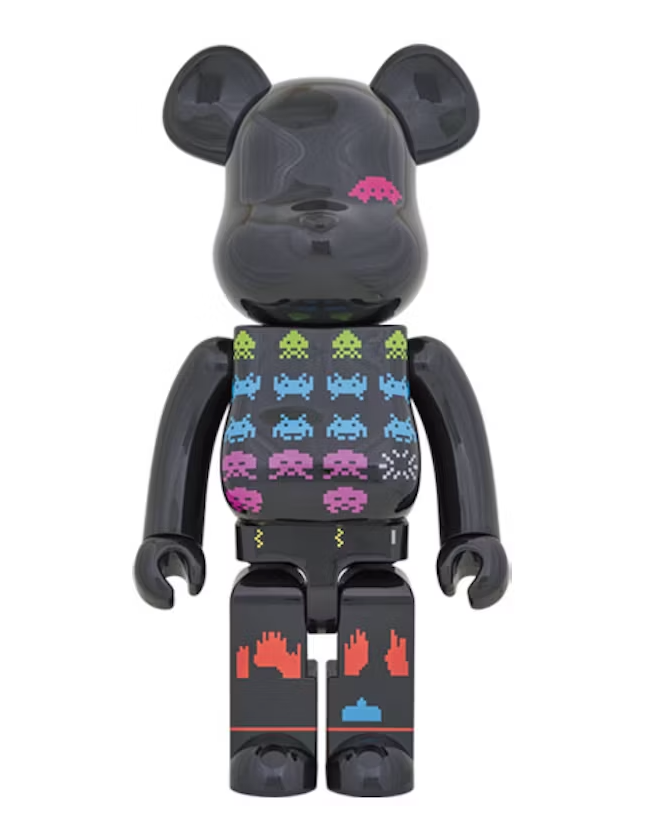 Bearbrick 1000% Space Invaders