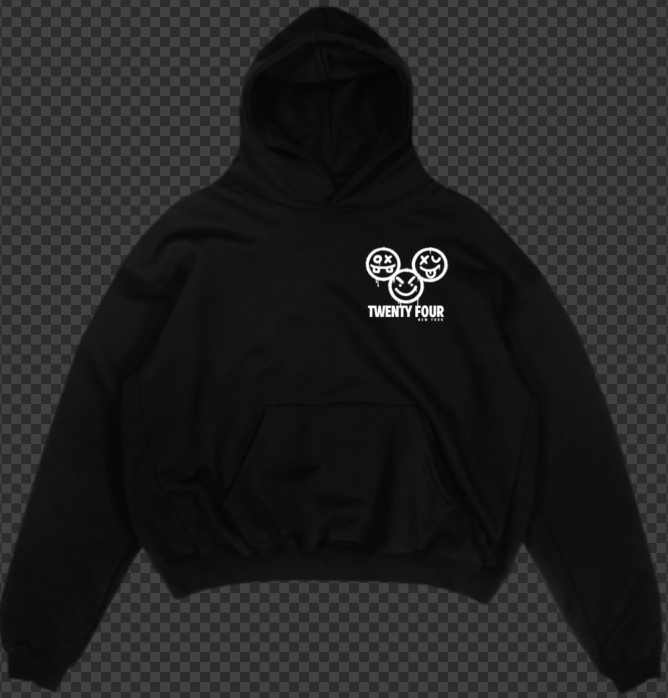 Twenty Four Embroidered Hoodie