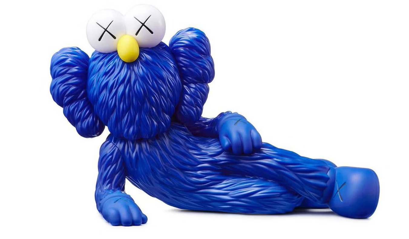 Kaws Time Off Blue