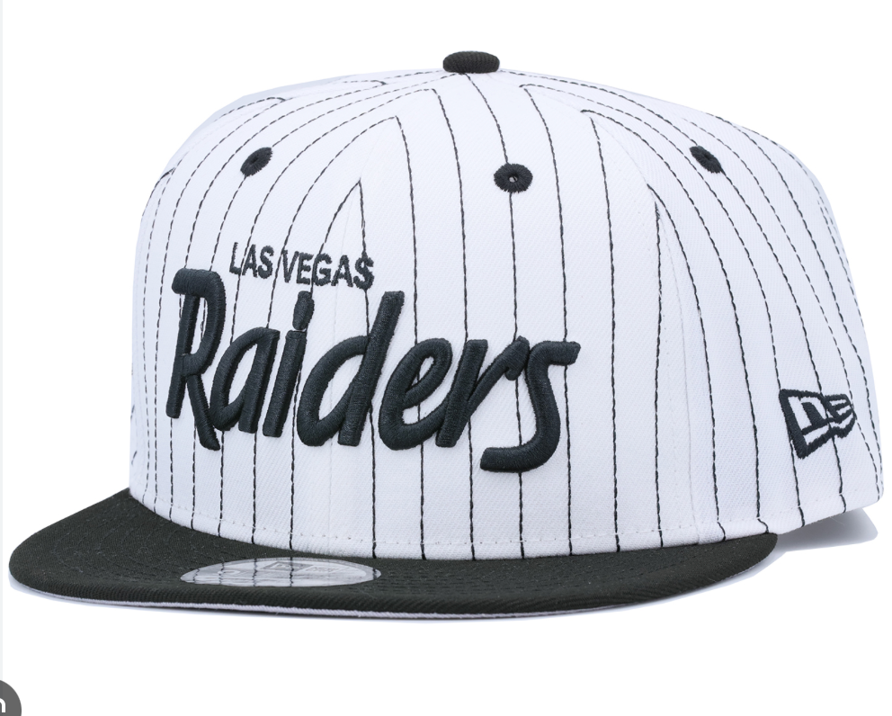 LA Raiders Pinstripe Snapback