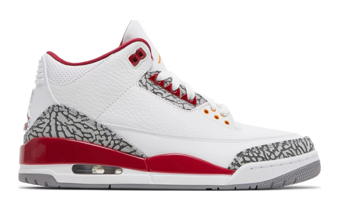 Air Jordan 3 Retro 'Cardinal Red' (653)