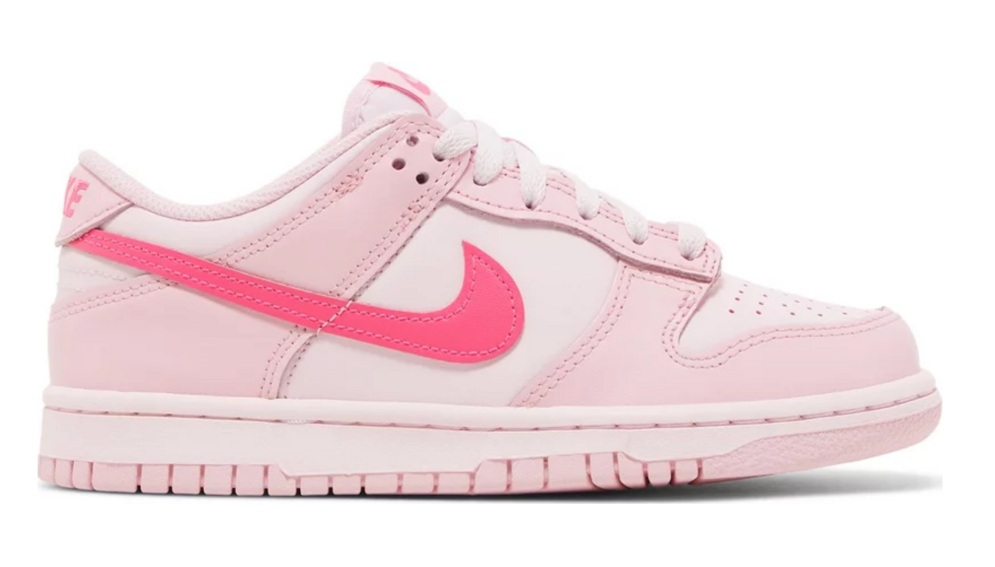 Dunk Low GS 'Triple Pink' (657)