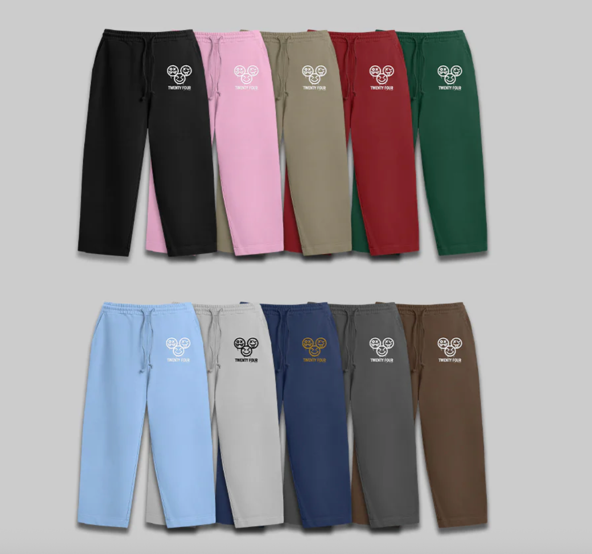 Twenty Four Las Vegas Straight Leg Sweatpants