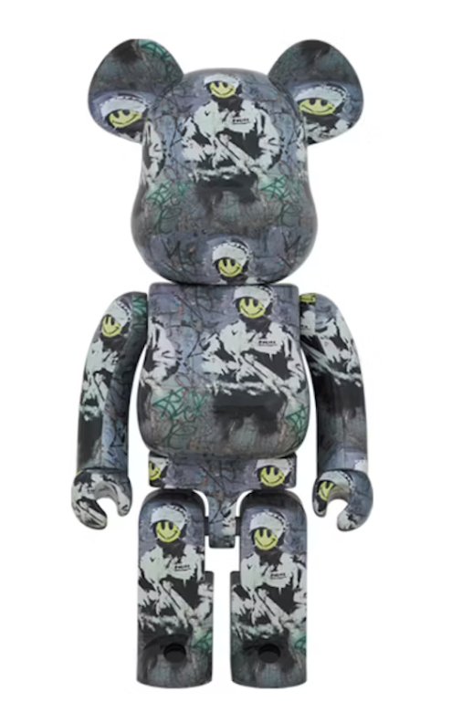Bearbrick Riot Cop 1000%