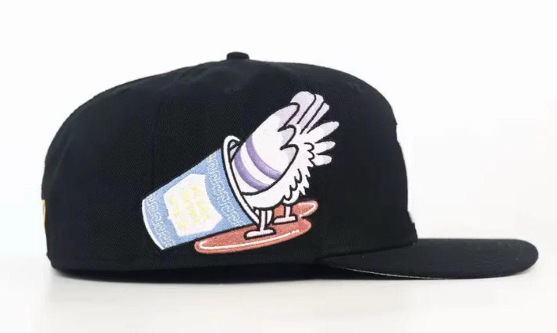 Gorgeous Bum 'Bacon, Egg, and Cheese' Fitted Cap