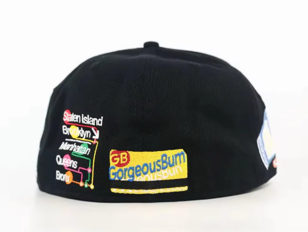 Gorgeous Bum 'Bacon, Egg, and Cheese' Fitted Cap