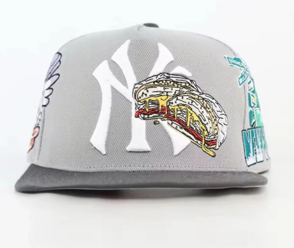 Gorgeous Bum 'Bacon, Egg, and Cheese' Fitted Cap