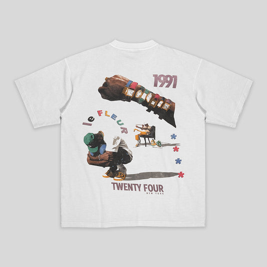 Twenty Four 'Le Fleur' Tee