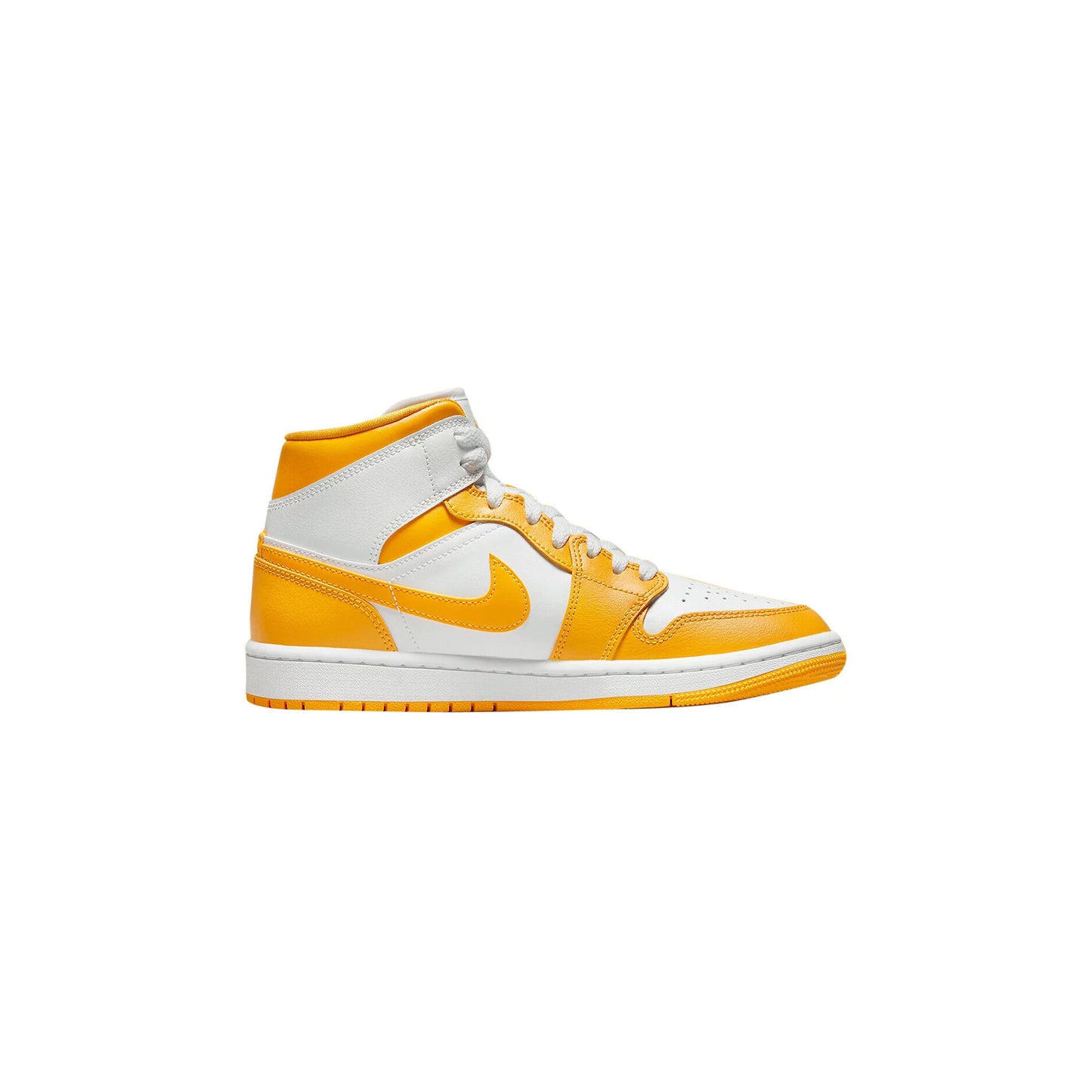 Jordan 1 Mid White University Gold (W) (Sale)