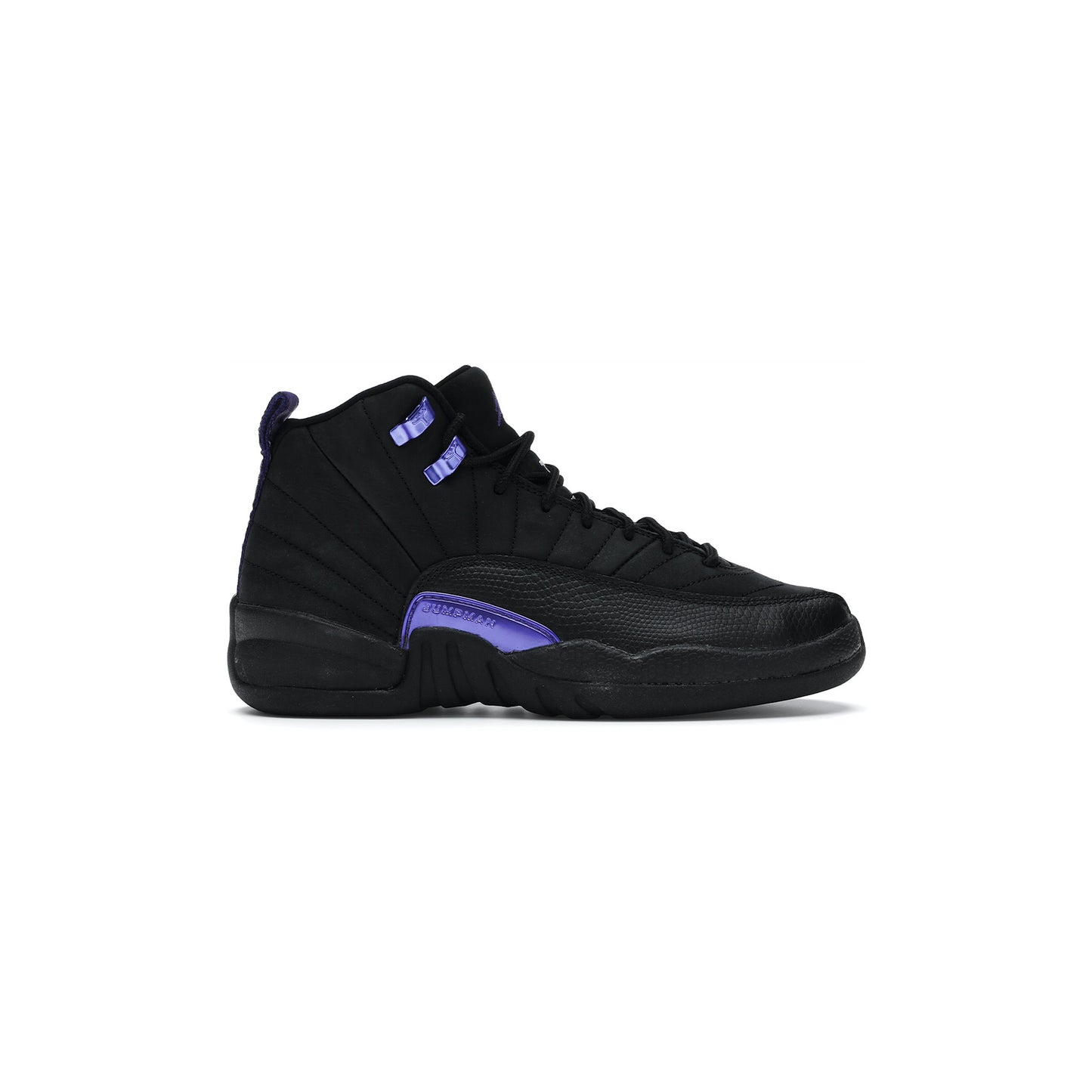 Jordan 12 Retro Black Dark Concord (GS) (518)