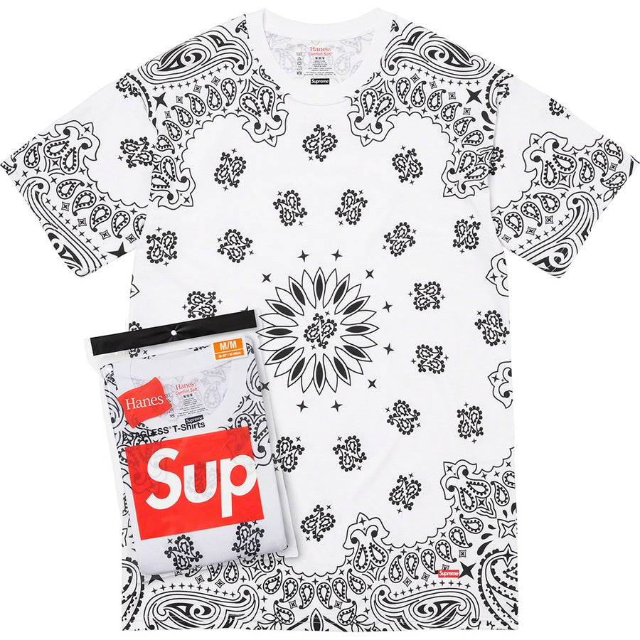 Supreme Hanes Tagless Tees 2 Pack