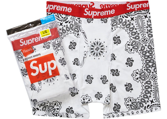 Supreme Hanes Boxer Briefs 2 Pack