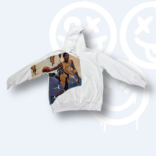 Twenty Four White Mamba Dunk Tapestry Hoodie