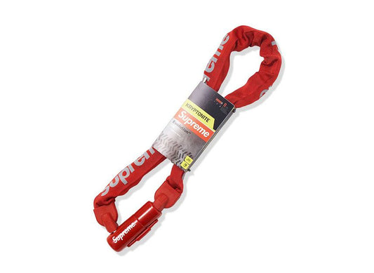 Supreme Kryptonite Integrated Chain Lock Red