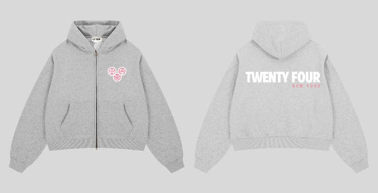 Twenty Four Zip Up Hoodie