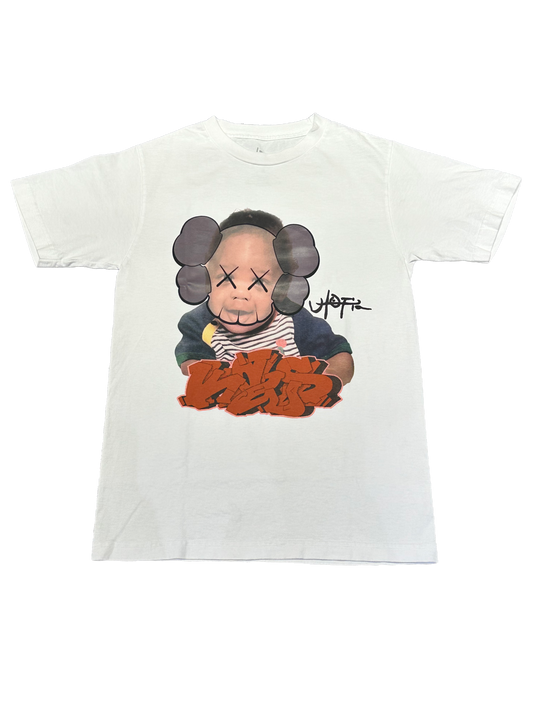 Travis Scott Utopia Kaws tee