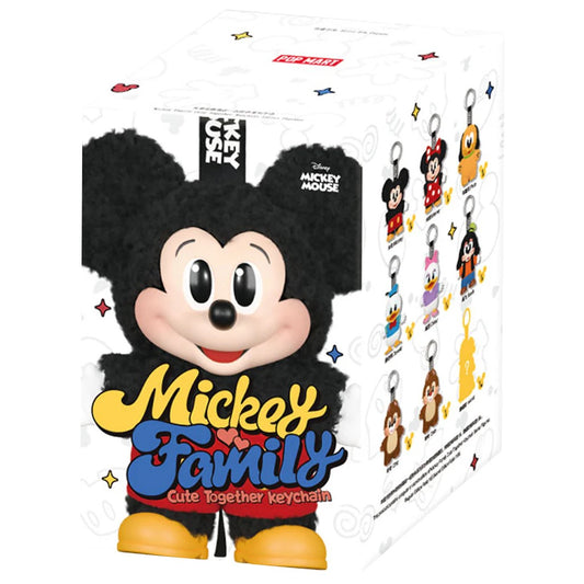 Pop Mart Mickey Mouse Family Vinyl Plush Dolls