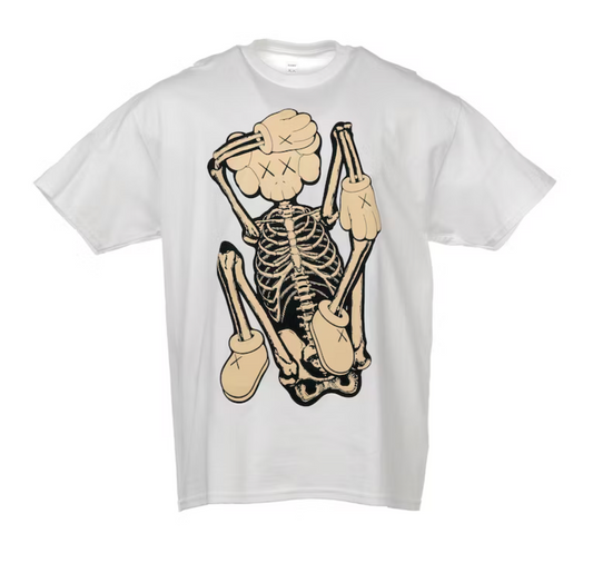 KAWS SKELETON NEW FICTION T-shirt