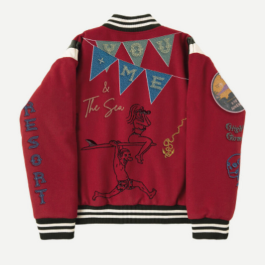 Lifted Anchors Varsity Jacket