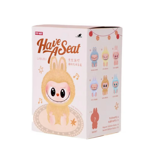 Pop Mart Labubu The Monsters Have a Seat Vinyl Plush