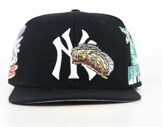 Gorgeous Bum 'Bacon, Egg, and Cheese' Fitted Cap