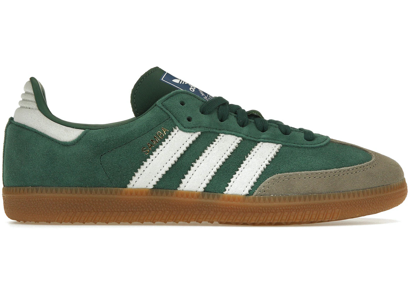 adidas Samba OG 'Collegiate Green/Gum' (Used) (Replacement Box)