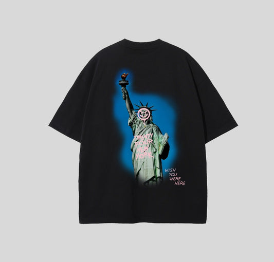 Statue of Liberty cursive TFNY