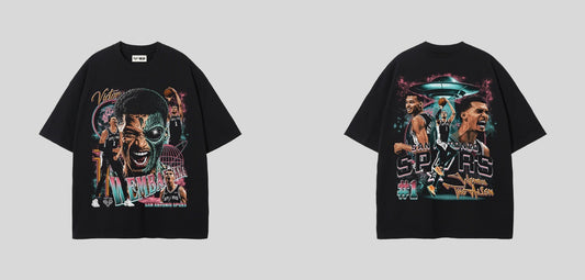 Wembanyama Alien Graphic Tee