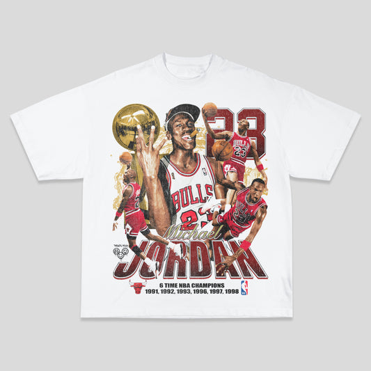 Twenty Four Jordan 6 Time NBA Champ Tee